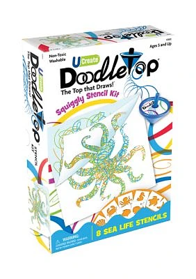 Doodletop Stencil Kit - Sea Life