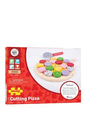 Wooden Cutting Pizza Game