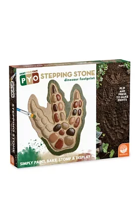 Paint Your Own Stepping Stone - Dinosaur Footprint