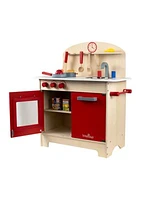 Wood Kitchen Play Set