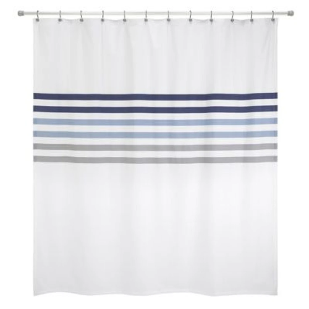 Augusta Stripe Shower Curtain