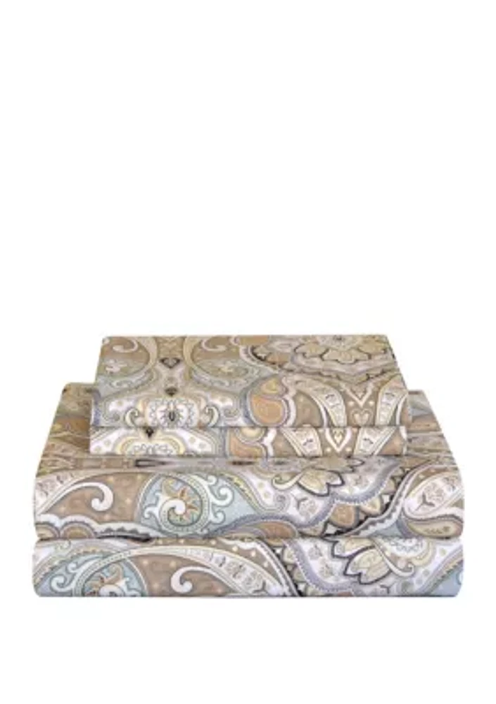 Celeste Home Percale Cotton Sheet Set