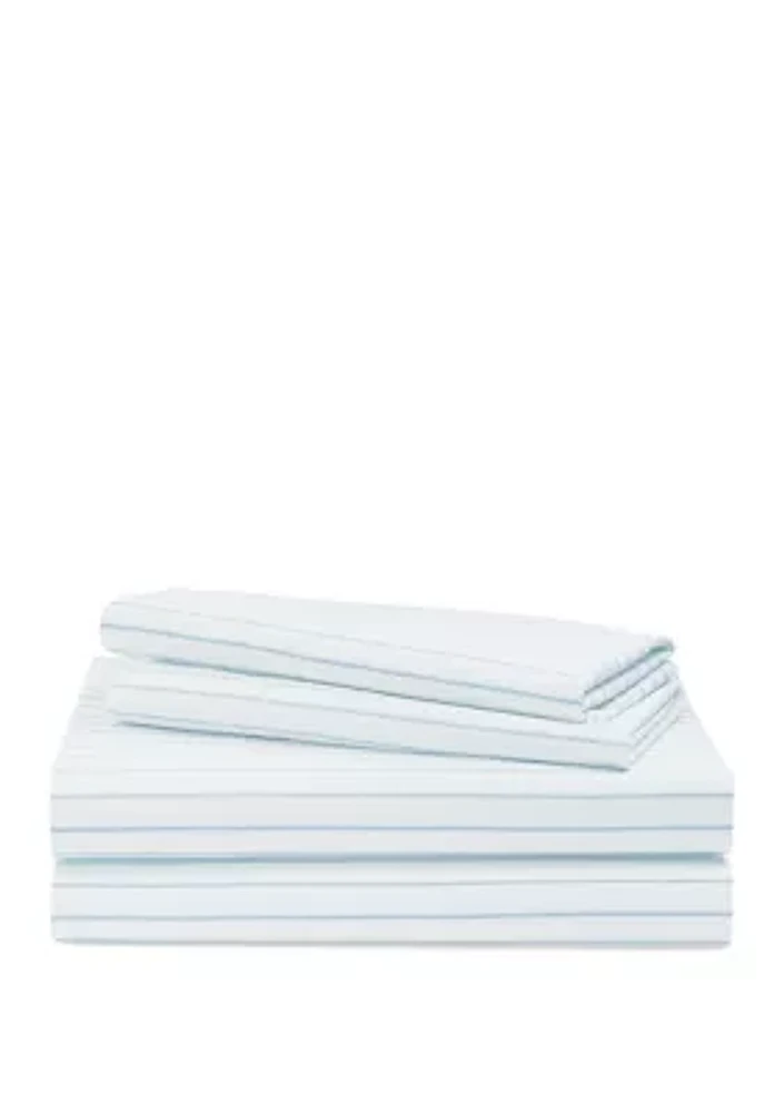 Spencer Sateen Stripe Sheet Set