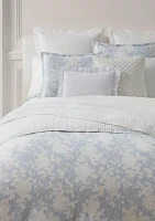 Alice Floral Cotton Sateen King Comforter Set