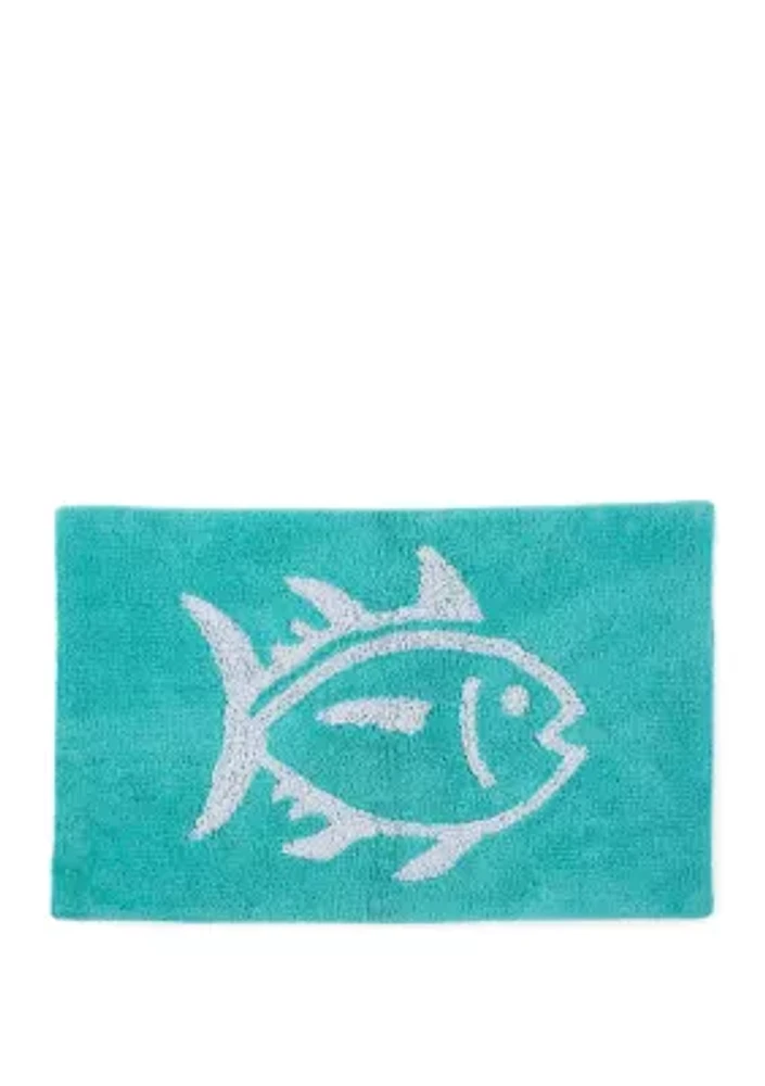 Reversible Skipjack Bath Rug