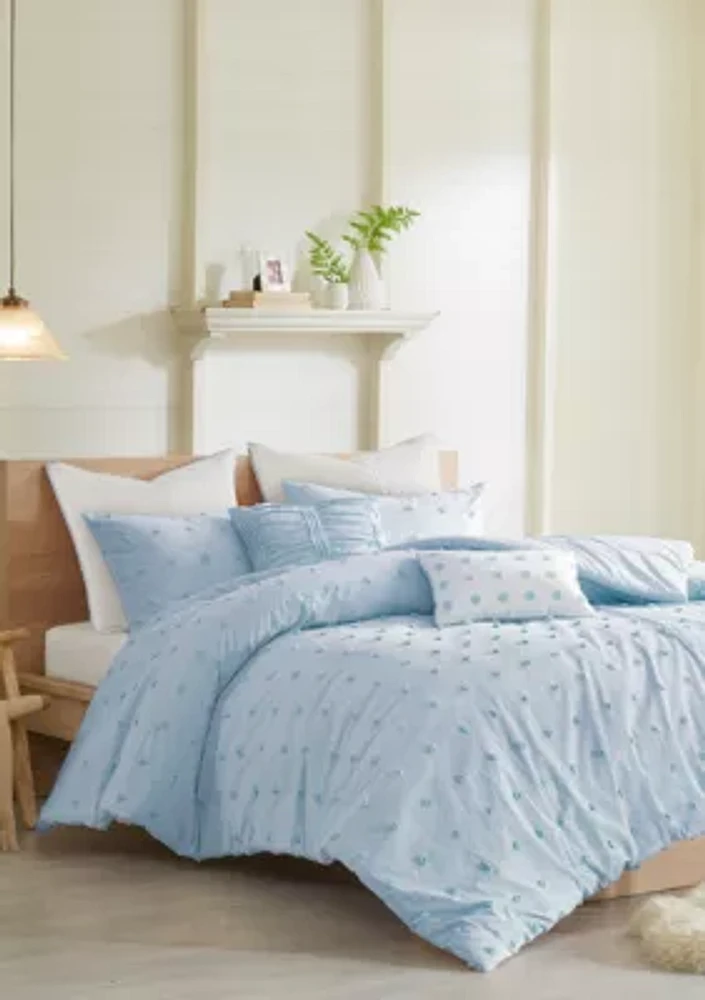 100% Cotton Brooklyn Ultra Soft Jacquard Comforter Set