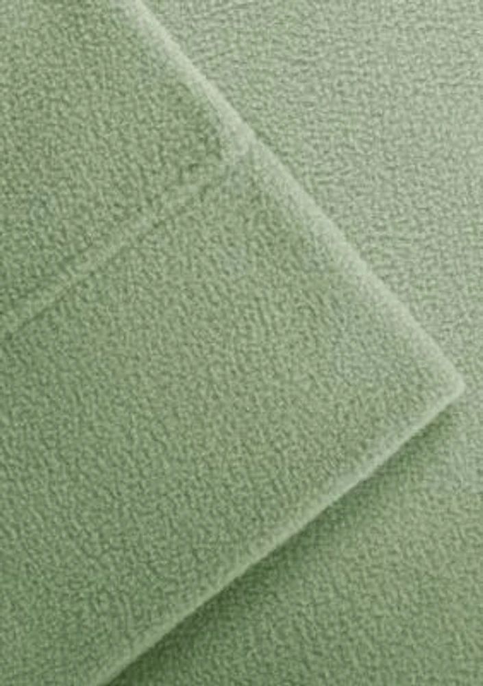 Micro Fleece Queen Sheet Set - Fitted 60-in. x 80-in.