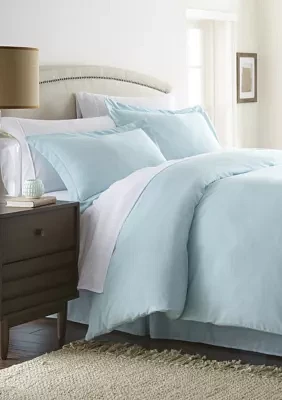 Home Collection Premium Ultra Soft 3 Piece Duvet Cover Set