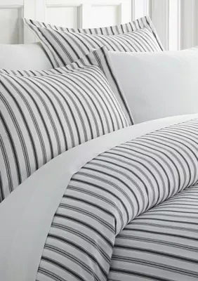 Premium Ultra Soft Vertical Dreams Pattern  Duvet Cover Set