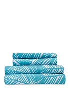 Tropical Leaf Pattern 1500 Supreme Collection Sheet Set