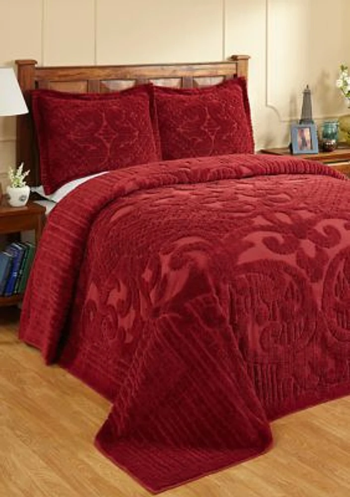Ashton 100 Percent Cotton Chenille Bedspread