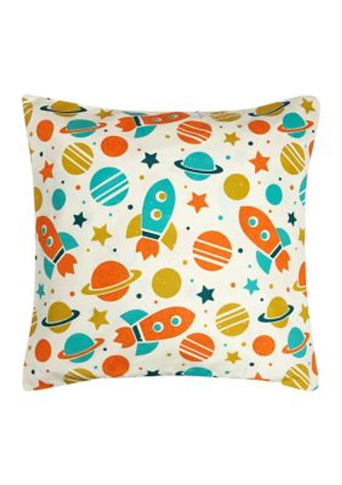Universe Decorative Pillow 18 in x 18 in