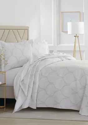 Palm Court 3-Piece Coverlet Set