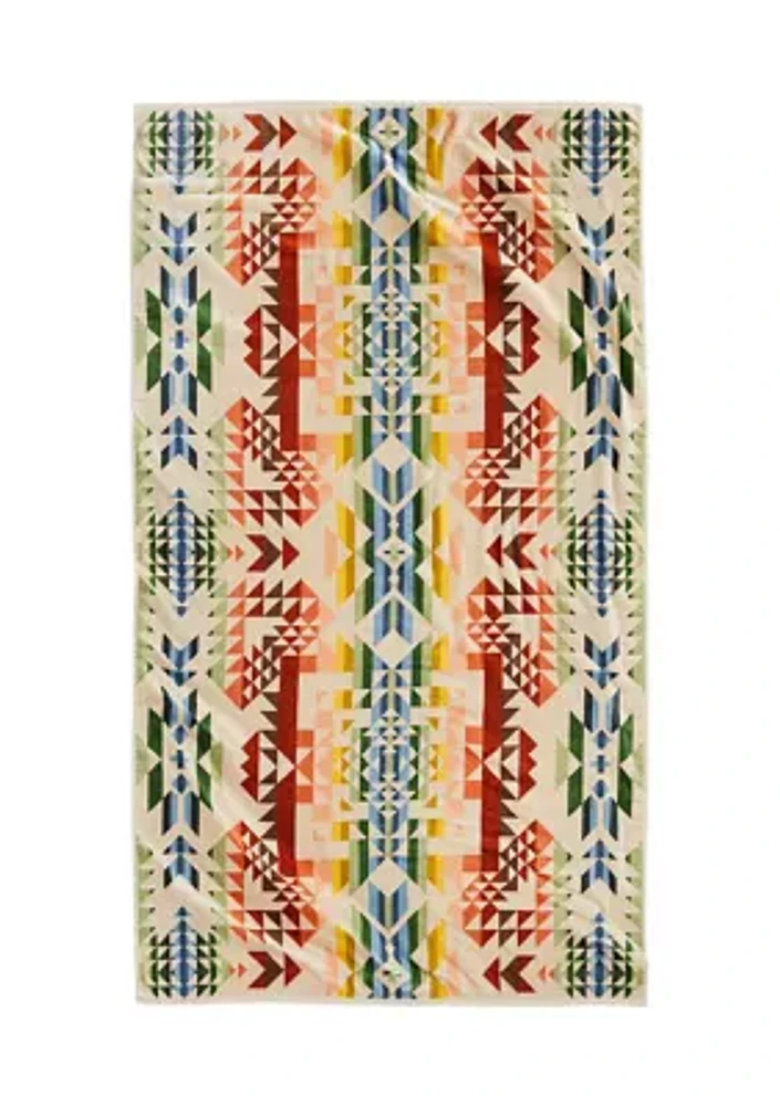 Oversized Jacquard Beach Spa Towel