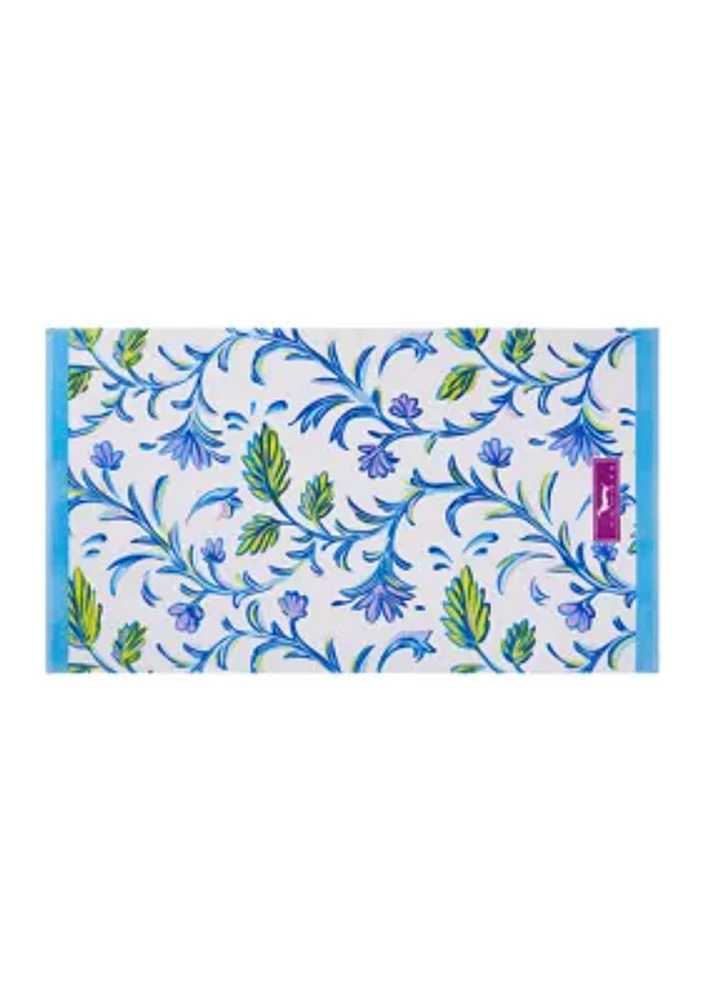 Floral Faucet Beach/Pool Towel