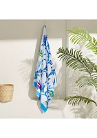 Floral Faucet Beach/Pool Towel