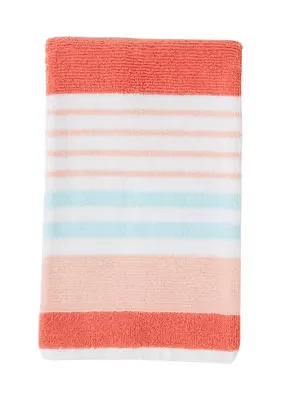 Coastal Kelby Coral Melon Bath Towel