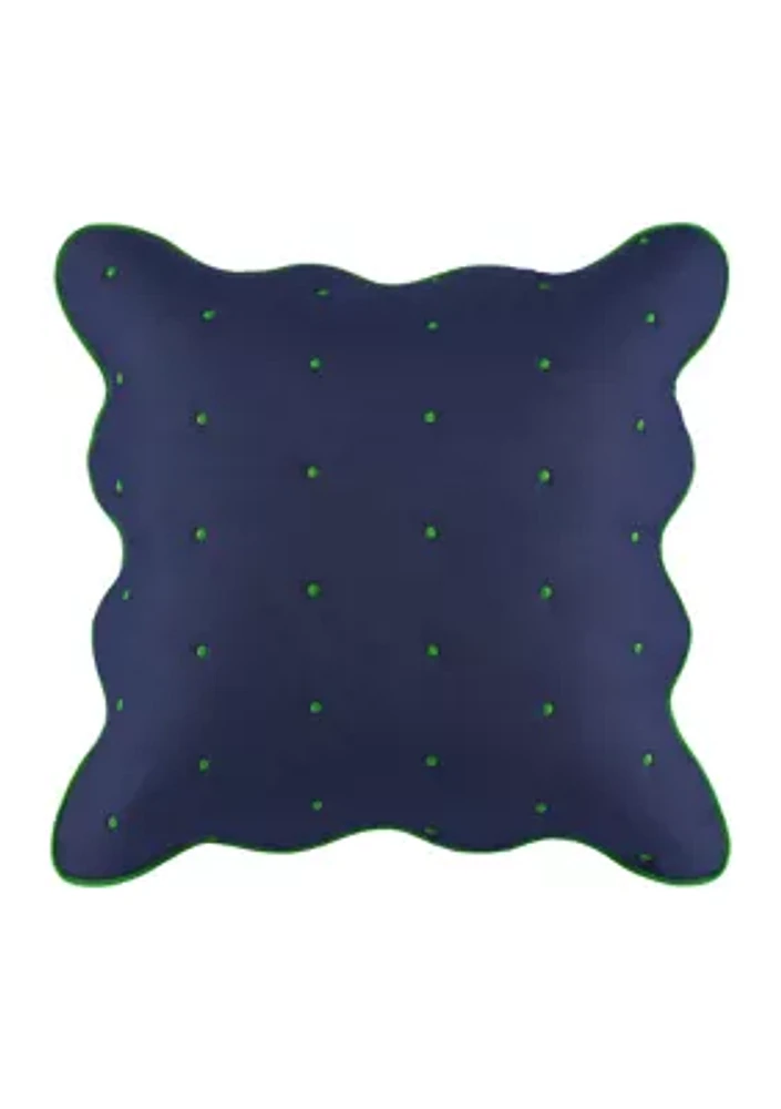 Scalloped Euro Sham