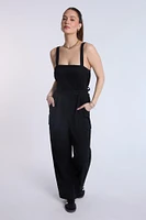 Cargo Belted Jumpsuit