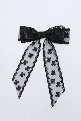 Lace Bow Clip