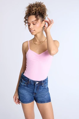 Super High Rise Relaxed Denim Shorts
