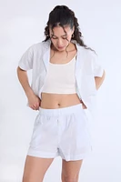 Cotton Pajama Striped Boxer Shorts