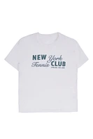 New York Tennis Club Graphic Relaxed Tee
