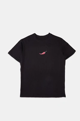 Chilli Pepper Graphic Boyfriend Tee