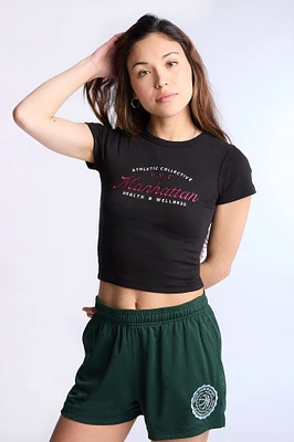 Manhattan Graphic Baby Tee