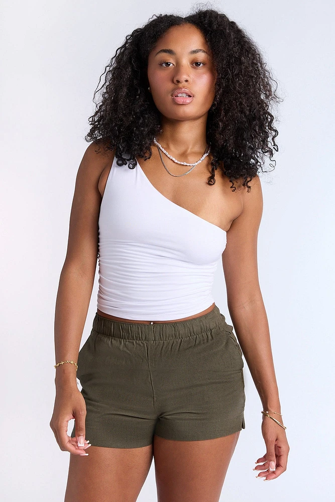One-Shoulder Tank Top