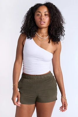 One-Shoulder Tank Top