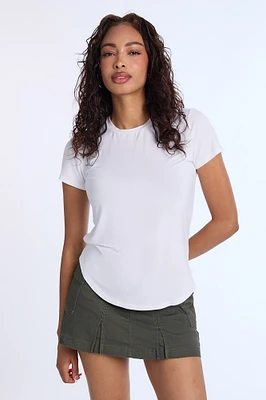 Short Sleeve Crew Neck Relaxed Tee