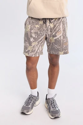 North Western Tree Camouflage Fleece Shorts