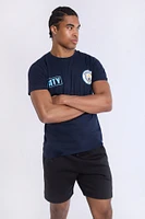 AERO Embroidered Fleece Shorts