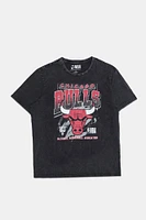 Chicago Bulls Washed Graphic Tee