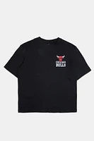 Chicago Bulls Graphic Oversized Tee