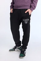 Las Vegas Raiders Embroidered Sweatpants