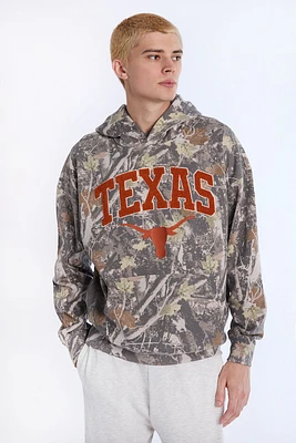 Texas Longhorns Graphic Tree Camouflage Hoodie