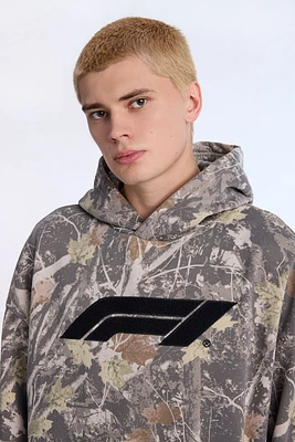 Formula 1 Graphic Tree Camouflage Hoodie