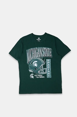 Michigan Spartans Helmet Graphic Tee