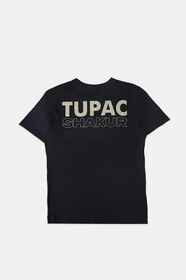 Tupac Shakur Portrait Graphic Tee