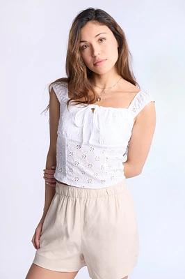 AERO Eyelet Top