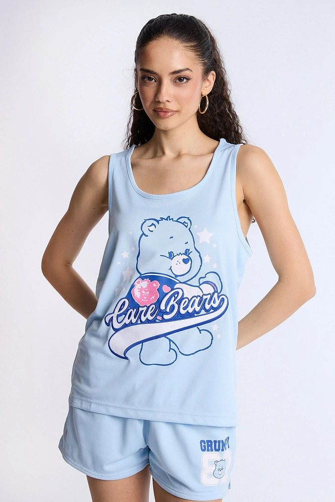 Care Bears Grumpy Mesh Tank Top