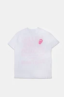 Rolling Stones Records Graphic Boyfriend Tee