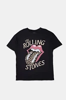 The Rolling Stones Leopard Graphic Boyfriend Tee