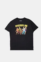 Scooby-Doo Mystery Machine Graphic Boyfriend Tee