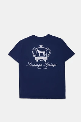 Aéropostale Saratoga Springs New York Graphic Boyfriend Tee