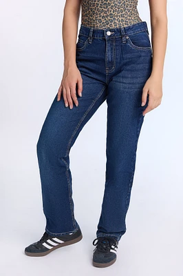 AERO Super High Rise Straight Jeans