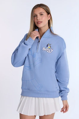 Bluey Quarter-Zip Sweatshirt