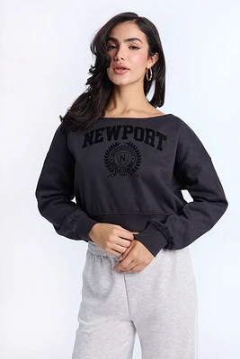 AERO Off-Shoulder Sweatshirt